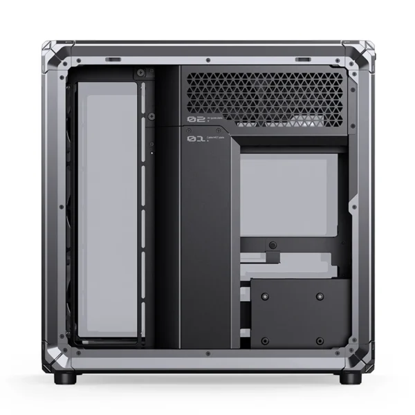 Gabinete Premium Jonsbo X400 Pro Atx Cinza