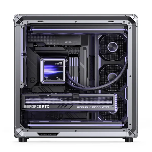 Gabinete Premium Jonsbo X400 Pro Atx Cinza