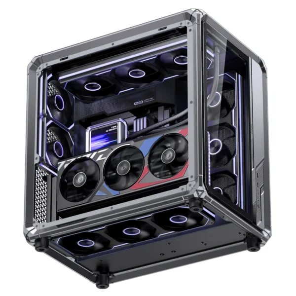 Gabinete Premium Jonsbo X400 Pro Atx Cinza