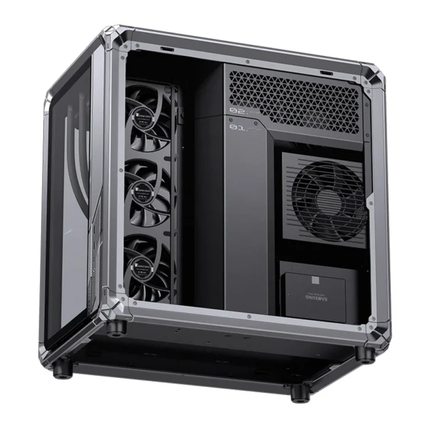 Gabinete Premium Jonsbo X400 Pro Atx Cinza