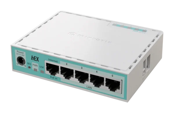 Roteador Mikrotik Hex E50ug Gigabit 950Mhz 512Mb Routeros L4
