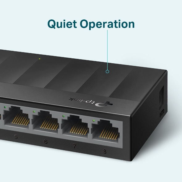 Switch Tp-Link Ls1008g 8 Portas Gigabit 10/100/1000Mbps