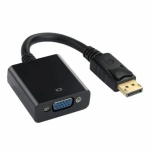Adaptador Conversor Displayport Macho Para Vga Fêmea 15Cm Full Hd