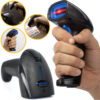 Leitor De Código De Barras Exbom Lcb-S600a Usb 1D Sem Fio Preto