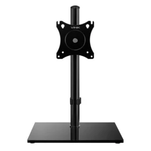 Suporte Para Monitor Vinik Sm420c 14 A 32 Vesa 100X100 Base De Vidro Preto