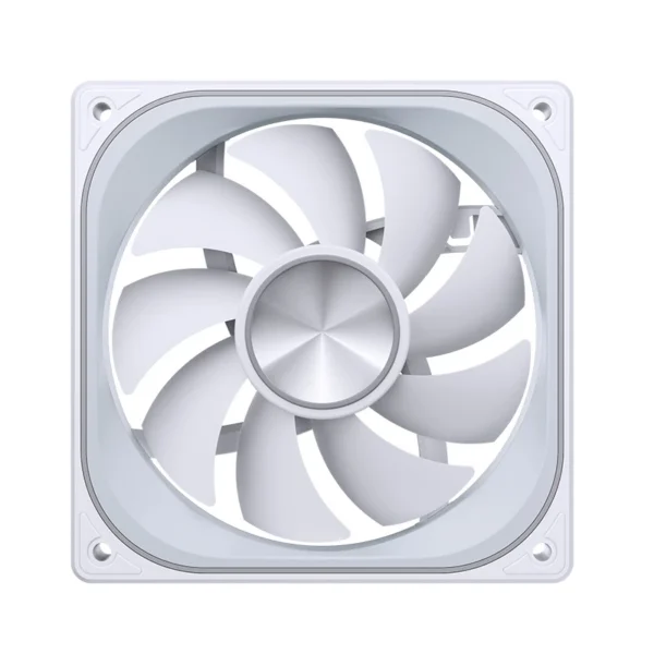 Kit 3 Fans Cooler Jonsbo ZA-120W ARGB Espelhada 120mm PWM Branco