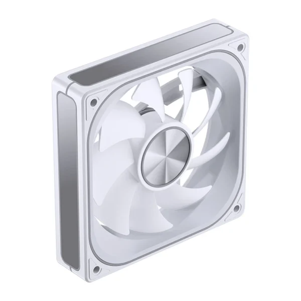 Kit 3 Fans Cooler Jonsbo ZA-120W ARGB Espelhada 120mm PWM Branco