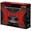 Roteador Mercusys Mr70x Ax1800 Wi-Fi 6 Dual Band Gigabit 4 Antenas Preto