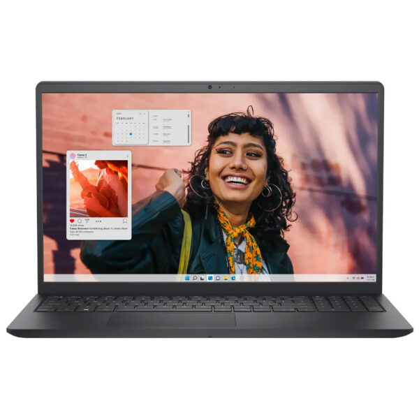 Notebook Dell 15 Dc15255 Ryzen 3 7320U 8Gb Ssd 512Gb 15.6 Full Hd Windows 11 Home Preto Teclado Inglês