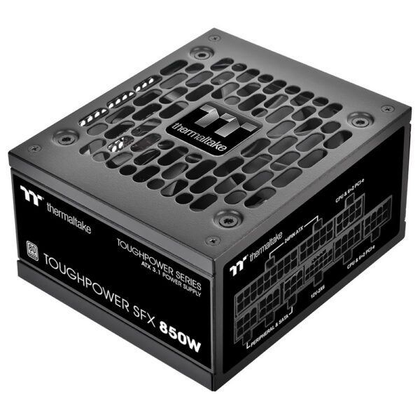 Fonte Thermaltake Toughpower Sfx 850W Atx 3.1 Full Modular 80 Plus Platinum Preto
