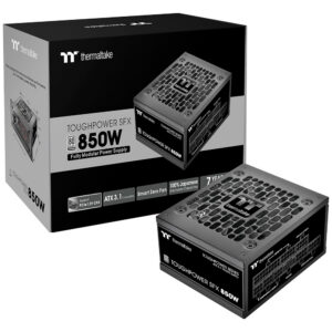 Fonte Thermaltake Toughpower Sfx 850W Atx 3.1 Full Modular 80 Plus Platinum Preto
