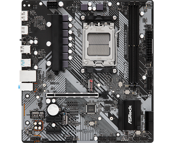 Placa Mãe Asrock B650m-H/M.2+ Socket Am5 / Ddr5