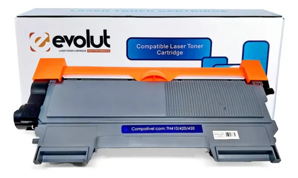 Toner Compatível Evolut Supreme Tn410 Tn420 Tn450 Para Brother Preto 2.600 Páginas