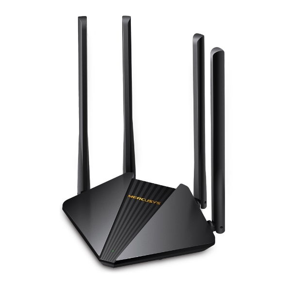 Roteador Mercusys Mr30g Ac1200 Wi-Fi 5 Dual Band Gigabit 4 Antenas Preto