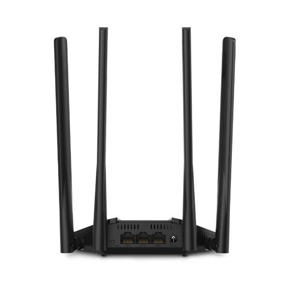 Roteador Mercusys Mr30g Ac1200 Wi-Fi 5 Dual Band Gigabit 4 Antenas Preto