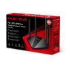 Roteador Mercusys Mr30g Ac1200 Wi-Fi 5 Dual Band Gigabit 4 Antenas Preto