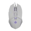 Combo Gamer Mancer Orc V2 4X1 Branco Rainbow Teclado Abnt2 Mouse 6400 Dpi Headset 40Mm