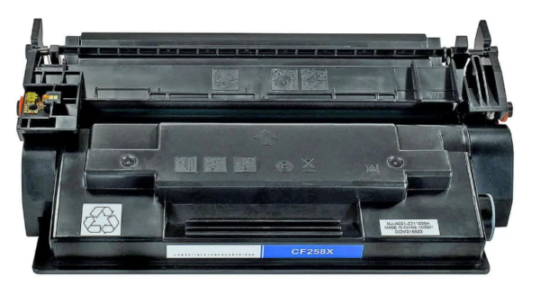 Toner Compatível Evolut Supreme Cf258x 58X Para Hp Preto Com Chip 10.000 Páginas