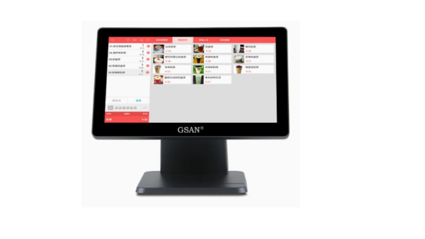 Terminal Pos All In One Gsan Gs-T2 Touchscreen Duas Telas Intel Core I5 8Gb Ssd 128Gb Preto