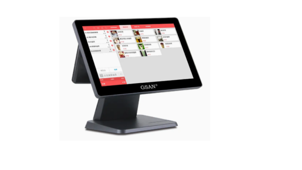 Terminal Pos All In One Gsan Gs-T2 Touchscreen Duas Telas Intel Core I5 8Gb Ssd 128Gb Preto