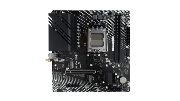 Placa Mãe Biostar B850mt2-E Dj Am5 Ddr5 2.5Gbe M.2 Pcie 4.0 Micro-Atx