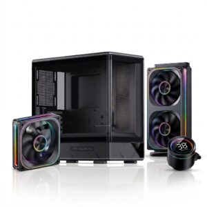 Kit Jonsbo D200 com Watercooler TH-240 e Fan ZA-120B
