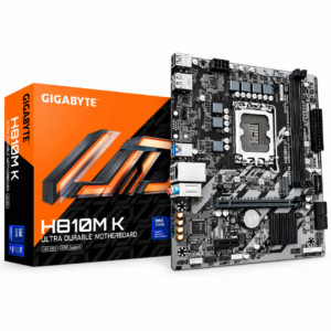 Placa Mãe Gigabyte H810m K Lga1851 Ddr5 M.2 Pcie 4.0 Micro-Atx