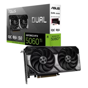 Placa De Vídeo Asus Dual Geforce Rtx 5060 Ti Oc 8Gb Gddr7 128-Bit