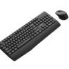 Combo Teclado E Mouse Philips Spt6348b/57 Sem Fio 2.4Ghz 1600 Dpi Preto