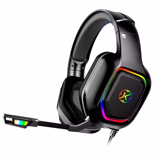 Headset Gamer Kalkan Magni Rgb 7.1 Usb Driver 50Mm Preto Klk00023