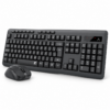 Combo Teclado E Mouse R Office By Redragon Bs-7367-B Sem Fio 2.4Ghz Abnt2 4000 Dpi Preto