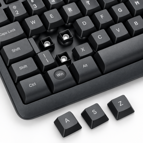Combo Teclado E Mouse R Office By Redragon Bs-7367-B Sem Fio 2.4Ghz Abnt2 4000 Dpi Preto