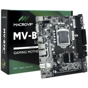 Placa Mãe Macrovip Mv-B75v2 Lga 1155 Ddr3 M.2 Hdmi Vga Micro Atx