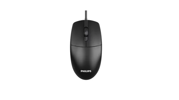 Mouse Philips Spk7247 Com Fio Usb 1200 Dpi Preto