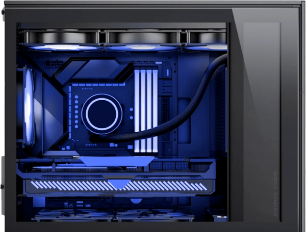 Workstation Alleen Mesh com gabinete Jonsbo D31 preto — imagem 4