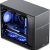 Workstation Alleen Mesh com gabinete Jonsbo D31 preto — imagem 1