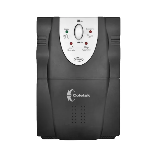 Estabilizador Coletek Es-3200Va-Ba 3200Va Bivolt Automático Saída 115V 6 Tomadas