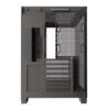 Gabinete Gamer Redragon Scalpel Argb Gc-628 Aquário Atx Vidro Temperado Sem Fans Preto