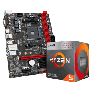 Kit Upgrade Ryzen 5 3400G + Placa Mãe A320