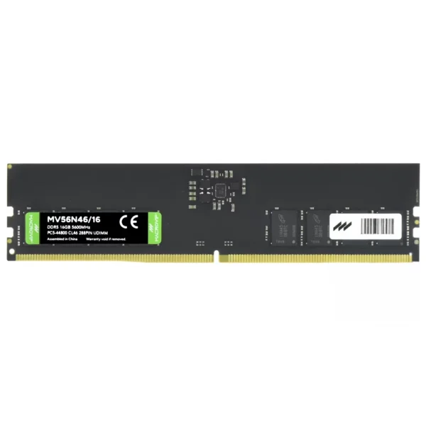 Memória Macrovip 16GB DDR5 5600MHz — vista principal do módulo