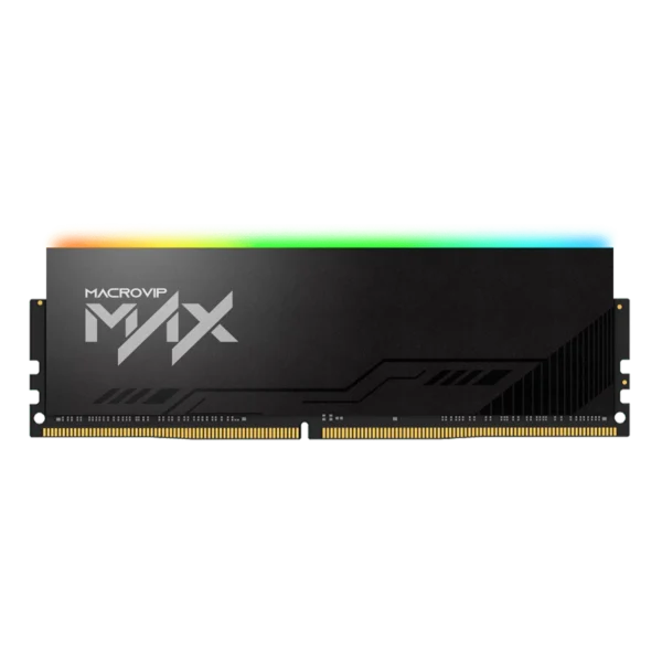 Memória Macrovip MAX 16GB DDR4 3200MHz — módulo com RGB