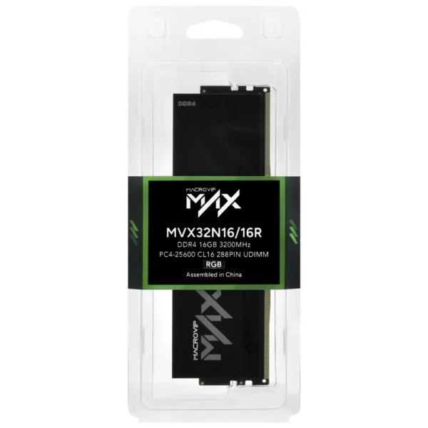 Memória Macrovip MAX 16GB DDR4 3200MHz — embalagem original