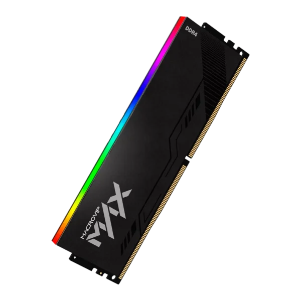 Memória Macrovip MAX 16GB DDR4 3200MHz — vista lateral em perspectiva