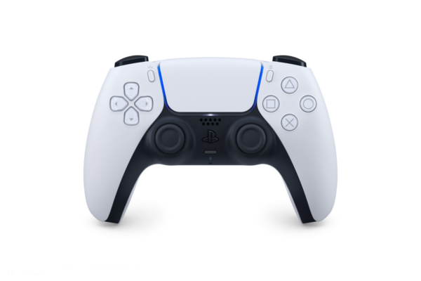 Controle Sony DualSense Branco — vista frontal