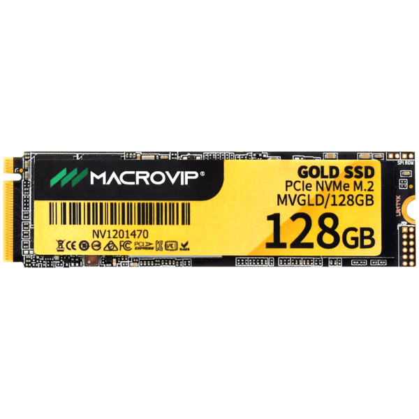 Ssd Macrovip Gold 128Gb M.2 Nvme Pcie 3.0 X4 1600 Mb/S