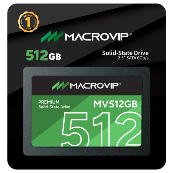 Ssd Macrovip Premium Mv512gb 512Gb 2.5 Sata 3