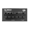 Fonte Redragon SFX GC-PS016 850W preta — painel de conexões modulares