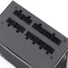 Fonte Redragon RGPS GC-PS003-1 600W preta — detalhe dos conectores modulares