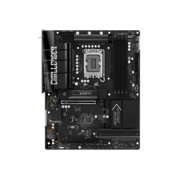 Placa Mãe Asrock B860 Challenger Wifi Lga 1851 Ddr5 Pcie 5.0 Wi-Fi 7 Atx