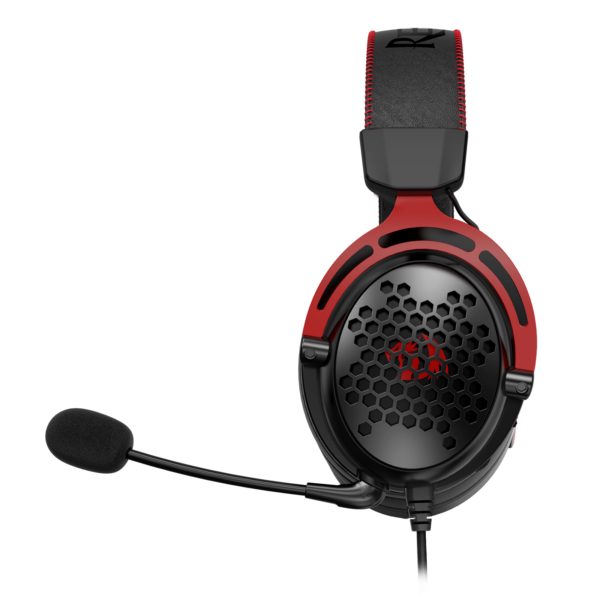 Headset Redragon Diomedes H388 Preto — vista lateral